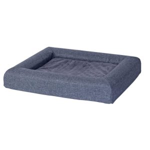 QUAPAS DOG BED RETANGLE SPONGE M GREY