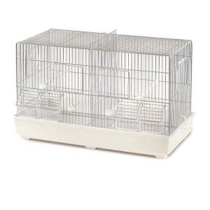 DOMUS MOLINARI VIVIEIRO DUPLO PLAST. BRANCO 58X32X37CM