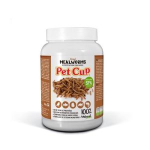 PET CUP MEALWORMS 200GR