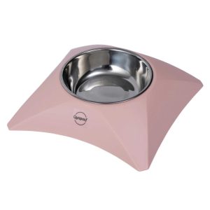 QUAPAS CAT BOWL SOFT PINK
