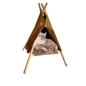 QUAPAS TEEPEE TENT WITH BLANKET