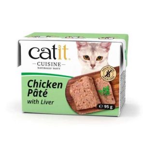 CATIT CUISINE PATÉ DE FRANGO COM FIGADO 95GR
