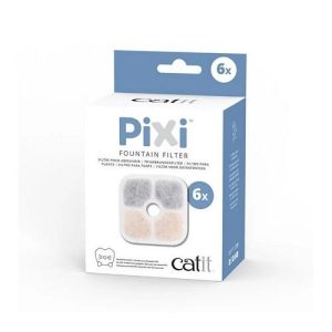 CATIT PIXI FILTROS P/FONTES  6 UNID