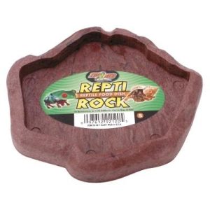 ZOOMED REPTI ROCK FOOD DISH SMALL