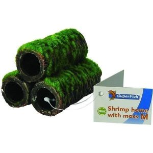 SUPERFISH SHRIMP HOME WITH MOSS S