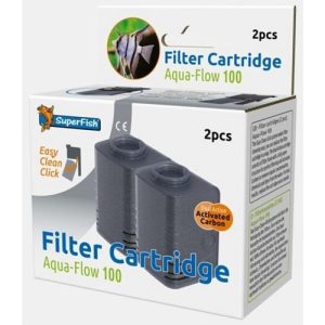 SUPERFISH AQUAFLOW 100/150 EASY CLICK CARTRIDGE 2X