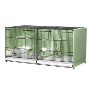 2GR VIVEIRO VERDE FRENTE PRETA 90X42X44CM