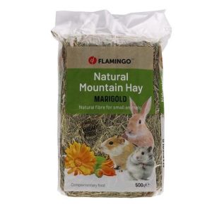 FLAMINGO MOUNTAIN HAY WITH DANDELION 500GR