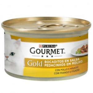 GOURMET GOLD BOCADINHOS FRANGO E FIGADO 85GR