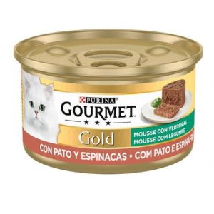 GOURMET GOLD PATO E ESPINAFRES 85GR