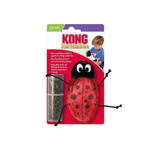 KONG CAT REFILLABLE LADYBUG