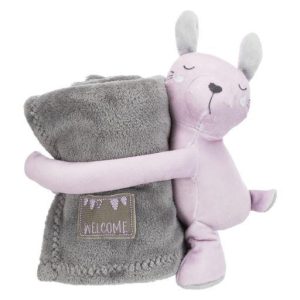 TRIXIE  CONJUNTO JUNIOR MANTA/COELHO 75X50CM