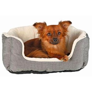 TRIXIE CAMA DAVIN 50X40CM CINZA /CREME