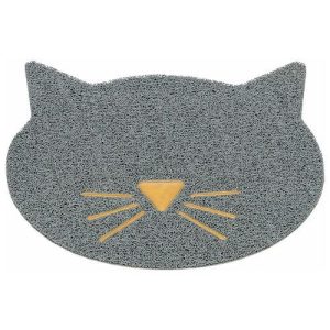 TRIXIE TAPETE EM PVC CABEÇA DE GATO P/WC 40X42CM