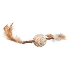 TRIXIE BRINQUEDO DE MATATABI C/PENAS E BOLAS 20CM