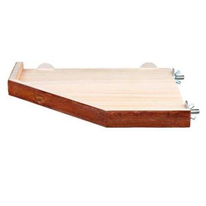 TRIXIE PLATAFORMA ABRIGO MADEIRA NATURAL 28X28XCM
